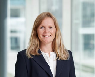 Woman smiling